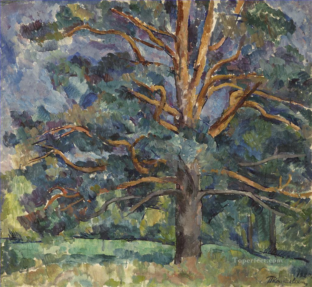 PINOS Petr Petrovich Konchalovsky bosques árboles paisaje Pintura al óleo